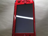 GD8509 Plz Read Item Condi PSP-3000 RADIANT RED SONY PSP Console Japan
