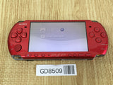 GD8509 Plz Read Item Condi PSP-3000 RADIANT RED SONY PSP Console Japan