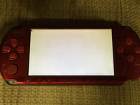GD8509 Plz Read Item Condi PSP-3000 RADIANT RED SONY PSP Console Japan