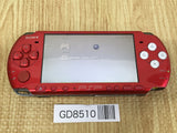 GD8510 Plz Read Item Condi PSP-3000 RADIANT RED SONY PSP Console Japan