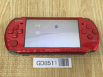 GD8511 Plz Read Item Condi PSP-3000 RADIANT RED SONY PSP Console Japan
