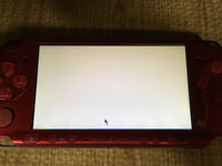 GD8511 Plz Read Item Condi PSP-3000 RADIANT RED SONY PSP Console Japan