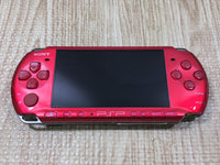 GD8511 Plz Read Item Condi PSP-3000 RADIANT RED SONY PSP Console Japan