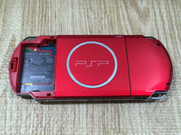 GD8511 Plz Read Item Condi PSP-3000 RADIANT RED SONY PSP Console Japan