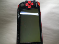 GD8528 Plz Read Item Condi PSP-3000 BLACK & RED SONY PSP Console Japan