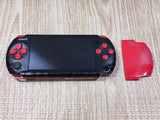 GD8528 Plz Read Item Condi PSP-3000 BLACK & RED SONY PSP Console Japan