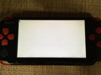 GD8529 Plz Read Item Condi PSP-3000 BLACK & RED SONY PSP Console Japan
