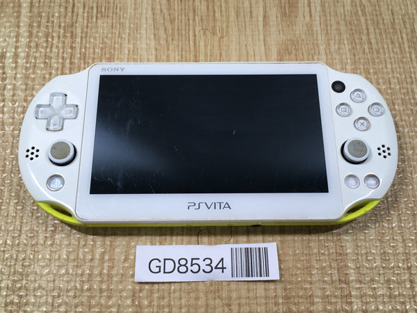 GD8534 Not Working PS Vita PCH-2000 LIME GREEN & WHITE SONY PSP Console Japan