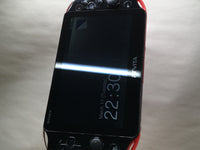 GD8536 Plz Read Item Condi PS Vita PCH-2000 RED AND BLACK SONY PSP Console Japan