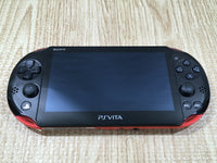 GD8536 Plz Read Item Condi PS Vita PCH-2000 RED AND BLACK SONY PSP Console Japan
