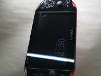 GD8536 Plz Read Item Condi PS Vita PCH-2000 RED AND BLACK SONY PSP Console Japan