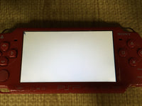 GD8561 Plz Read Item Cond PSP-2000 DEEP RED SONY PSP Console Japan