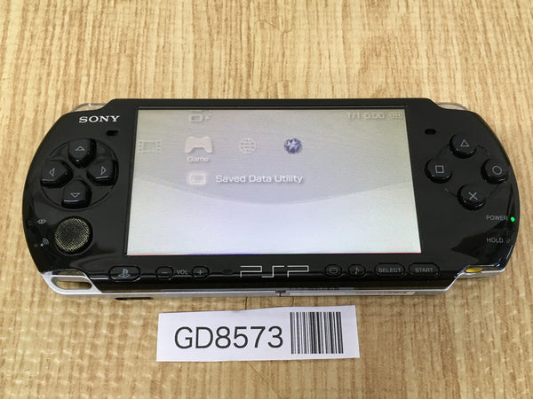 GD8573 Plz Read Item Condi PSP-3000 PIANO BLACK SONY PSP Console Japan