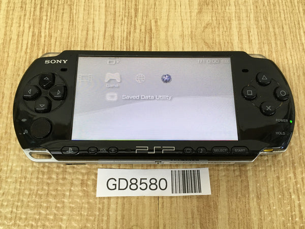 GD8580 Plz Read Item Condi PSP-3000 PIANO BLACK SONY PSP Console Japan