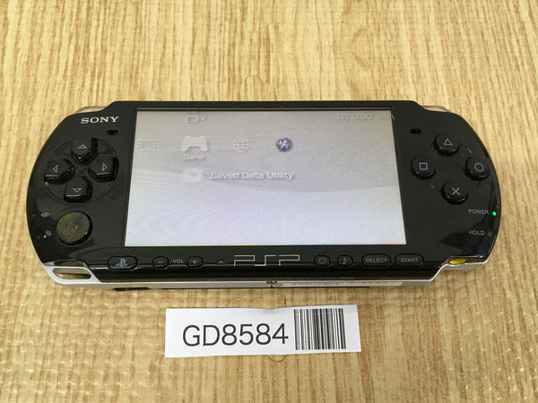 GD8584 Plz Read Item Condi PSP-3000 PIANO BLACK SONY PSP Console Japan