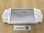 GD8590 Plz Read Item Condi PSP-3000 PEARL WHITE SONY PSP Console Japan