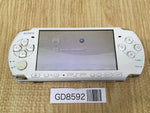 GD8592 Plz Read Item Condi PSP-3000 PEARL WHITE SONY PSP Console Japan