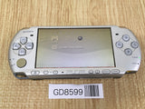 GD8599 Plz Read Item Condi PSP-3000 MYSTIC Silver SONY PSP Console Japan