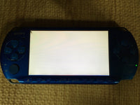 GD8601 Plz Read Item Condi PSP-3000 VIBRANT BLUE SONY PSP Console Japan