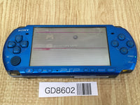 GD8602 Plz Read Item Condi PSP-3000 VIBRANT BLUE SONY PSP Console Japan