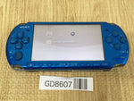 GD8607 No Battery PSP-3000 VIBRANT BLUE SONY PSP Console Japan