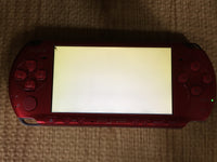 GD8608 Plz Read Item Condi PSP-3000 RADIANT RED SONY PSP Console Japan