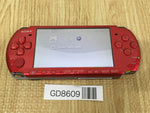 GD8609 Plz Read Item Condi PSP-3000 RADIANT RED SONY PSP Console Japan