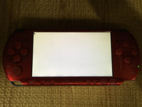 GD8610 Plz Read Item Condi PSP-3000 RADIANT RED SONY PSP Console Japan