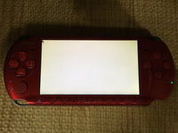 GD8611 Plz Read Item Condi PSP-3000 RADIANT RED SONY PSP Console Japan
