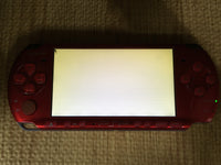 GD8612 Plz Read Item Condi PSP-3000 RADIANT RED SONY PSP Console Japan