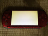 GD8612 Plz Read Item Condi PSP-3000 RADIANT RED SONY PSP Console Japan