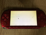GD8613 Plz Read Item Condi PSP-3000 RADIANT RED SONY PSP Console Japan