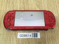 GD8614 Plz Read Item Condi PSP-3000 RADIANT RED SONY PSP Console Japan