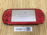 GD8615 Plz Read Item Condi PSP-3000 RADIANT RED SONY PSP Console Japan