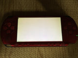 GD8615 Plz Read Item Condi PSP-3000 RADIANT RED SONY PSP Console Japan