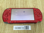 GD8616 Plz Read Item Condi PSP-3000 RADIANT RED SONY PSP Console Japan