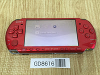 GD8616 Plz Read Item Condi PSP-3000 RADIANT RED SONY PSP Console Japan