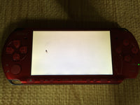 GD8616 Plz Read Item Condi PSP-3000 RADIANT RED SONY PSP Console Japan