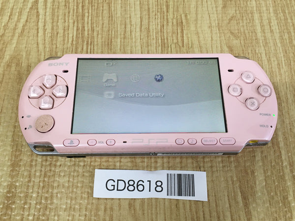 GD8618 Plz Read Item Condi PSP-3000 BLOSSOM PINK SONY PSP Console Japan