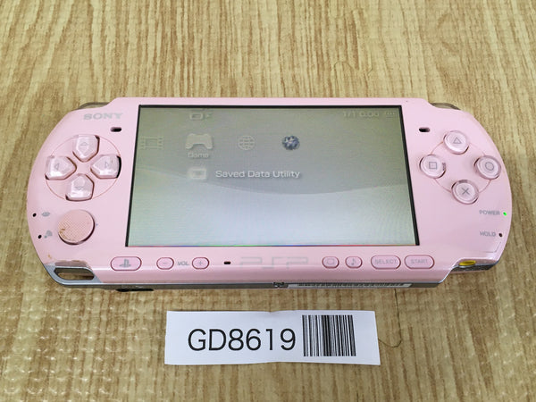 GD8619 Plz Read Item Condi PSP-3000 BLOSSOM PINK SONY PSP Console Japan