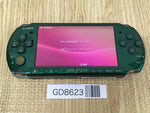 GD8623 Plz Read Item Condi PSP-3000 SPIRITED GREEN SONY PSP Console Japan