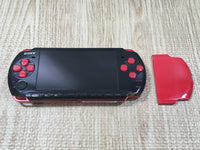 GD8625 Plz Read Item Condi PSP-3000 BLACK & RED SONY PSP Console Japan