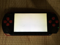 GD8626 Plz Read Item Condi PSP-3000 BLACK & RED SONY PSP Console Japan