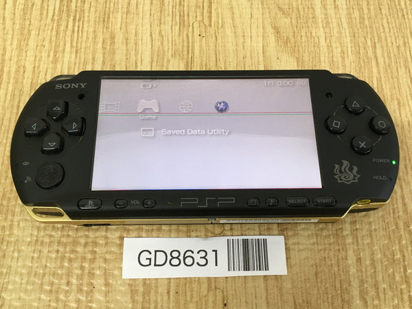 GD8631 Plz Read Item CondPSP-3000 MONSTER HUNTER 3RD Ver. SONY PSP Console Japan