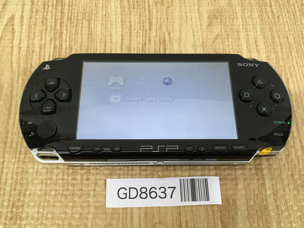 GD8637 Plz Read Item Condi PSP-1000 BLACK SONY PSP Console Japan