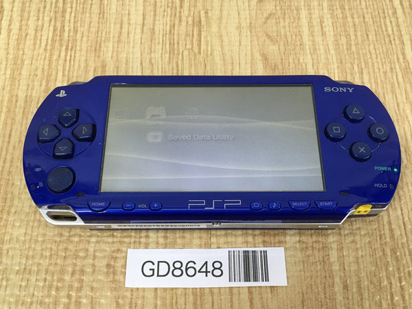 GD8648 Plz Read Item Condi PSP-1000 METALLIC BLUE SONY PSP Console Japan