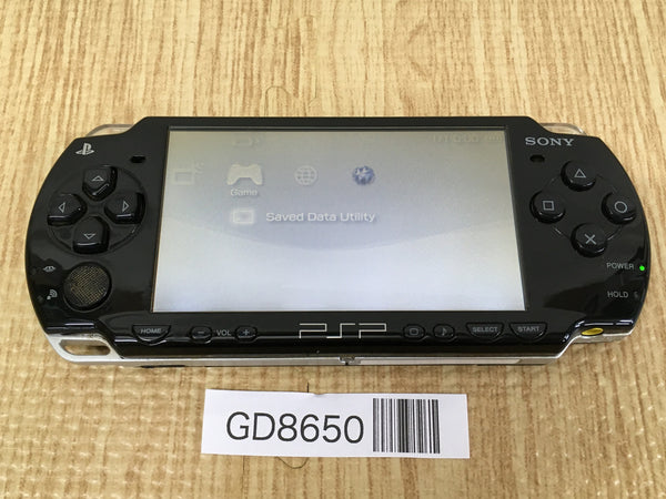 GD8650 Plz Read Item Condi PSP-2000 PIANO BLACK SONY PSP Console Japan