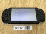 GD8651 Plz Read Item Condi PSP-2000 PIANO BLACK SONY PSP Console Japan