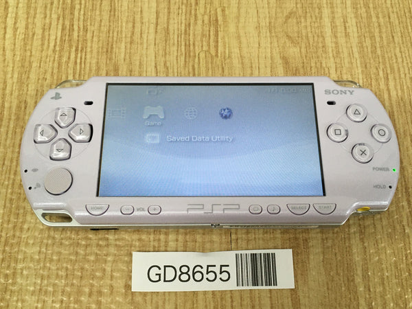 GD8655 Plz Read Item Condi PSP-2000 LAVENDER PURPLE SONY PSP Console Japan