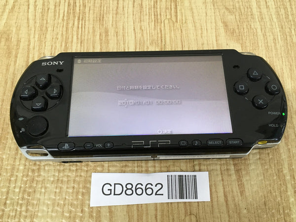 GD8662 Plz Read Item Condi PSP-3000 PIANO BLACK SONY PSP Console Japan